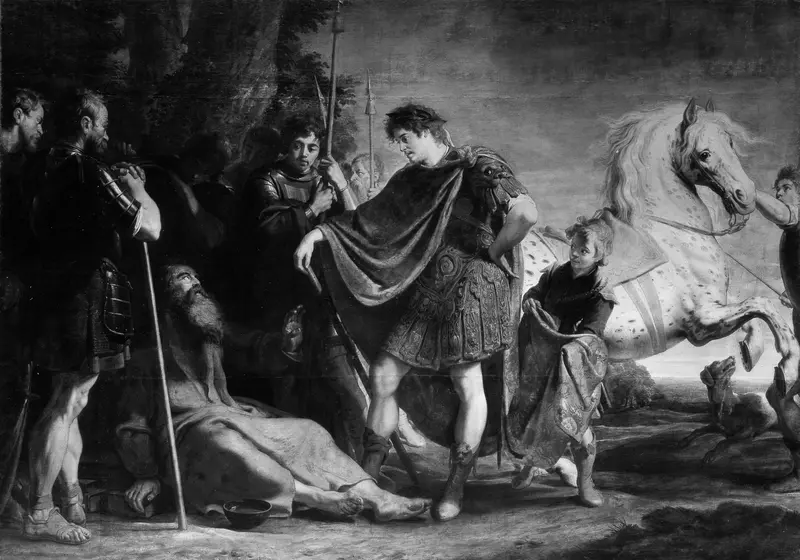 The Meeting of Alexander the Great and Diogenes Wall Art by Gaspar de Crayer - High-Resolution Digital Print