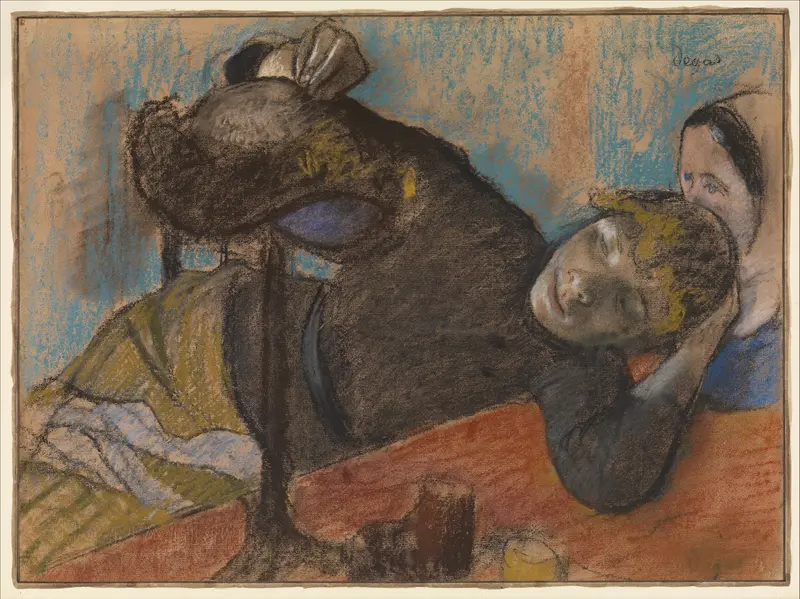 The Milliner Wall Art by Edgar Degas - High-Resolution Digital Print