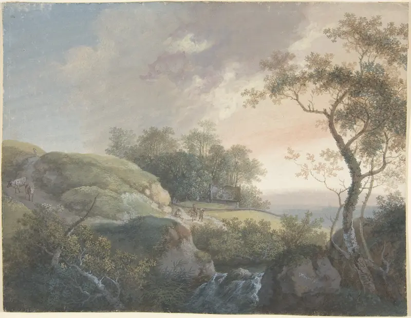 The Morning Wall Art by Johann Georg Wagner - High-Resolution Digital Print