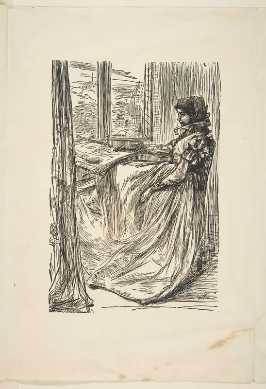 The Morning Before the Massacre of St. Bartholomew (for "Once a Week," August 16, 1862) Wall Art by James McNeill Whistler - High-Resolution Digital Print