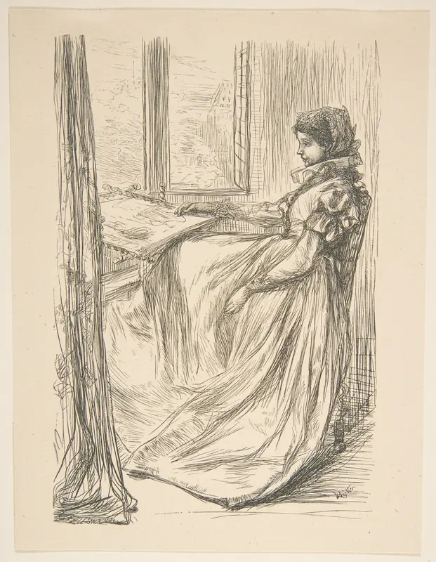 The Morning before the Massacre of St. Bartholomew (from "Once a Week") Wall Art by James McNeill Whistler - High-Resolution Digital Print