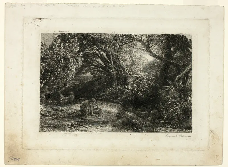 The Morning of Life Wall Art by Samuel Palmer - High-Resolution Digital Print