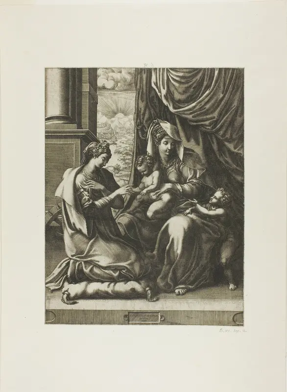 The Mystic Marriage of Saint Catherine