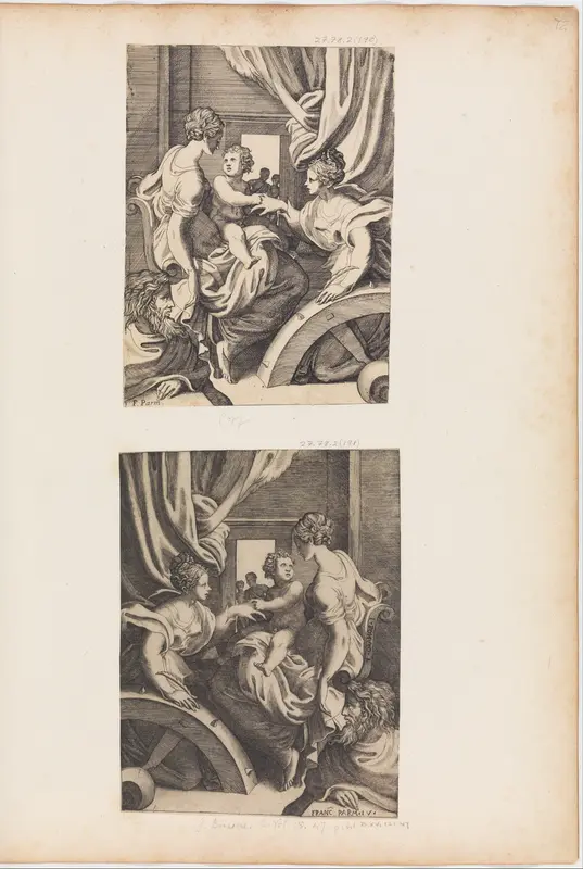 The Mystic Marriage of St. Catherine Wall Art by Giulio Bonasone - High-Resolution Digital Print