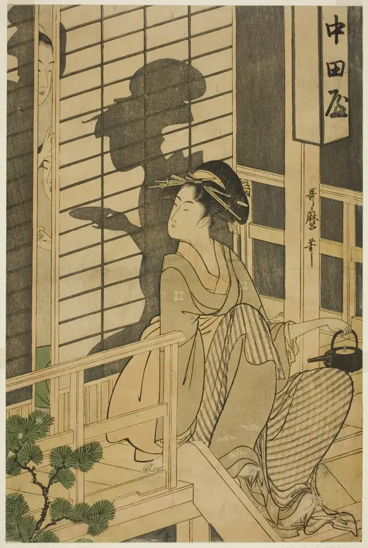 The Nakadaya teahouse
