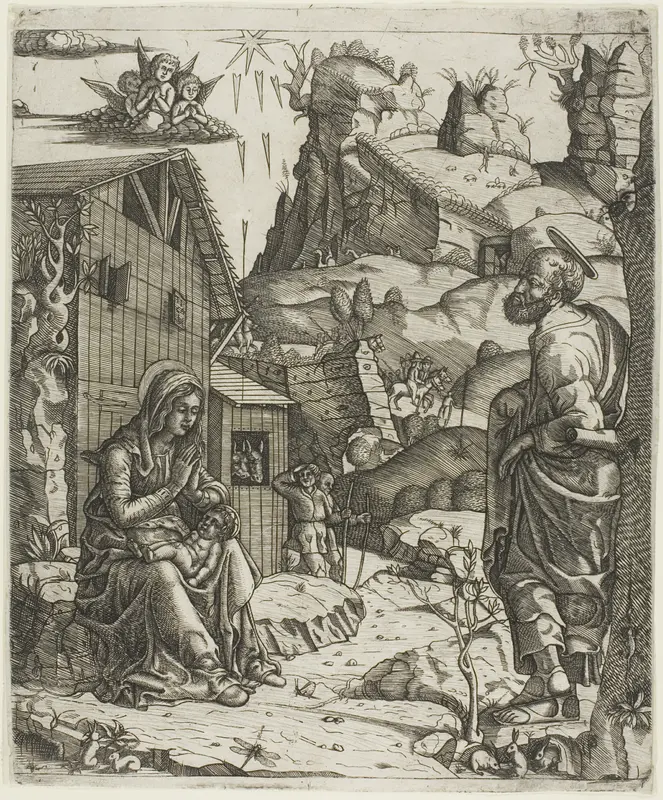 The Nativity Wall Art by Master I.I.C.A. - High-Resolution Digital Print