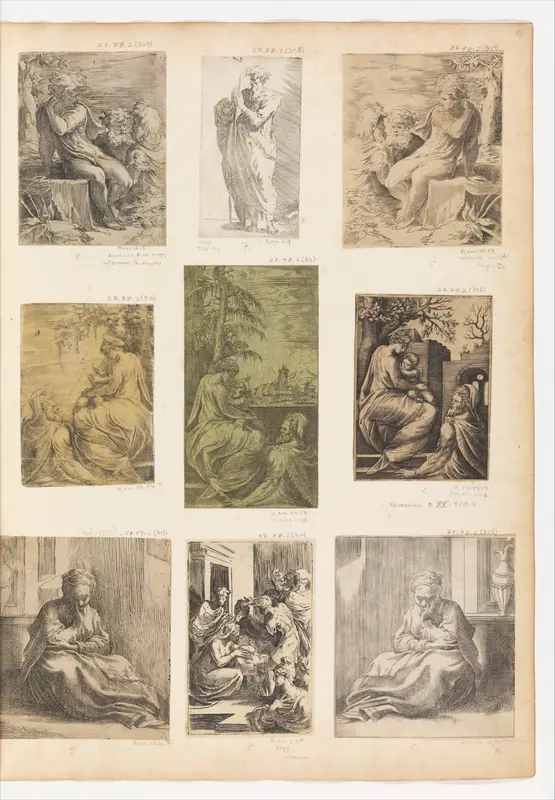 The Nativity Wall Art by Parmigianino (Girolamo Francesco Maria Mazzola) - High-Resolution Digital Print