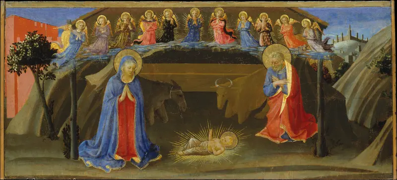 The Nativity Wall Art by Zanobi Strozzi - High-Resolution Digital Print