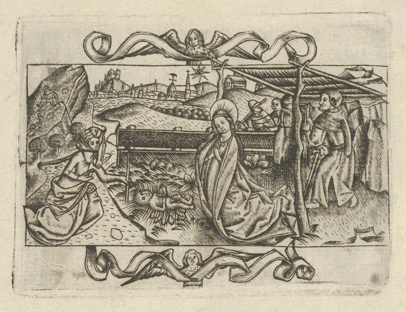 The Nativity Wall Art by Israhel van Meckenem - High-Resolution Digital Print