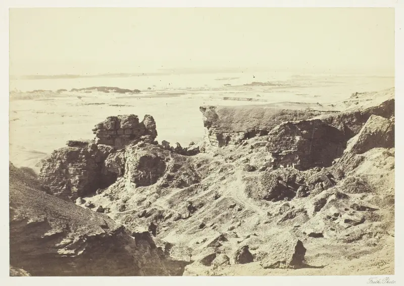 The Nile from the Quarries of Joura Wall Art by Francis Frith - High-Resolution Digital Print