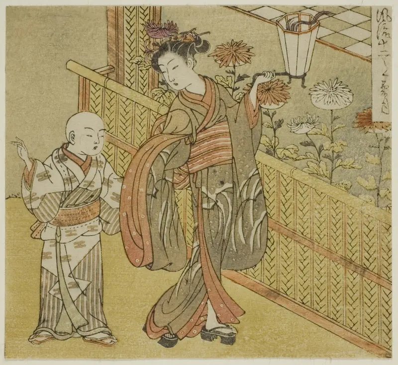 The Ninth Month (Kikuzuki), from the series "Fashionable Twelve Months (Furyu juni tsuki)"