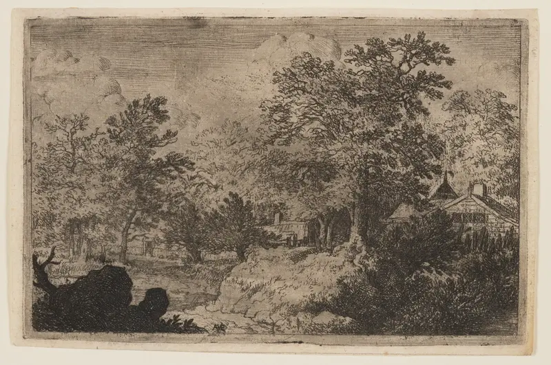 The Oak on the Hill Wall Art by Allaert van Everdingen - High-Resolution Digital Print