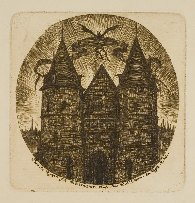 The Old Gate of the Palais de Justice, Paris