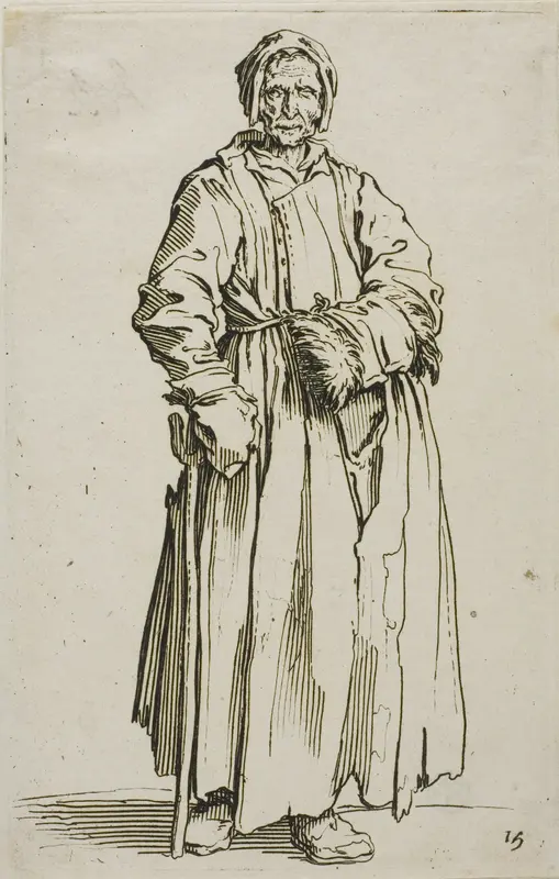 The One-Eyed Woman, plate fifteen from The Beggars