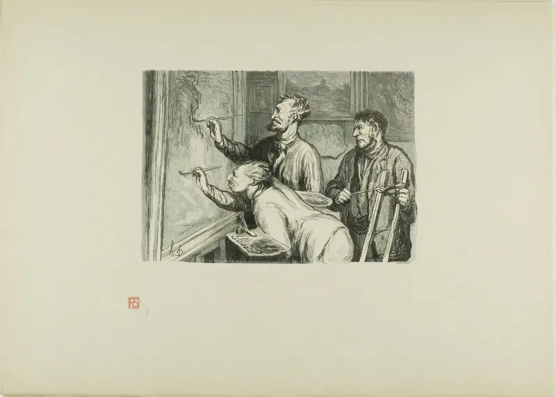 The Paintings Exhibition of 1868: Giving it the last touch