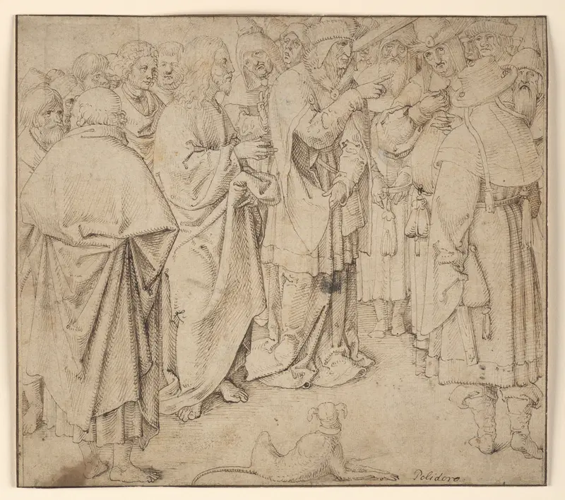 The Parable of the Beam and the Mote Wall Art by Netherlandish - High-Resolution Digital Print