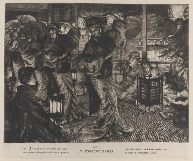 The Parable of the Prodigal Son, No. II: In Foreign Climes Wall Art by James Tissot - High-Resolution Digital Print