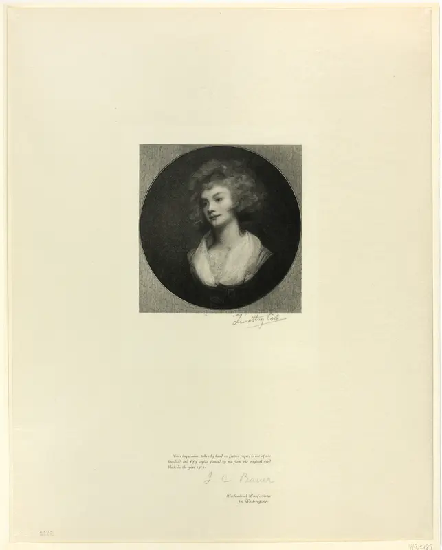 The Parson's Daughter, from Old English Masters