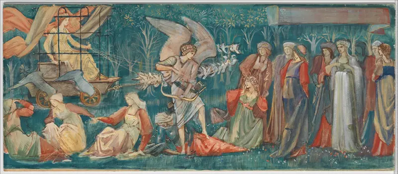The Passing of Venus Wall Art by Sir Edward Burne-Jones - High-Resolution Digital Print