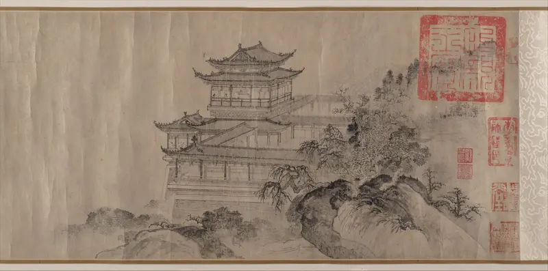 The Pavilion of Prince Teng Wall Art by Tang Di - High-Resolution Digital Print