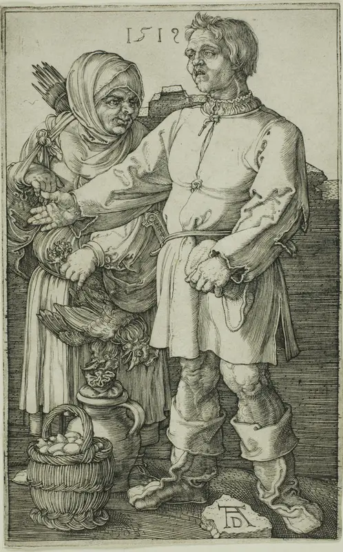 The Peasant and His Wife at Market