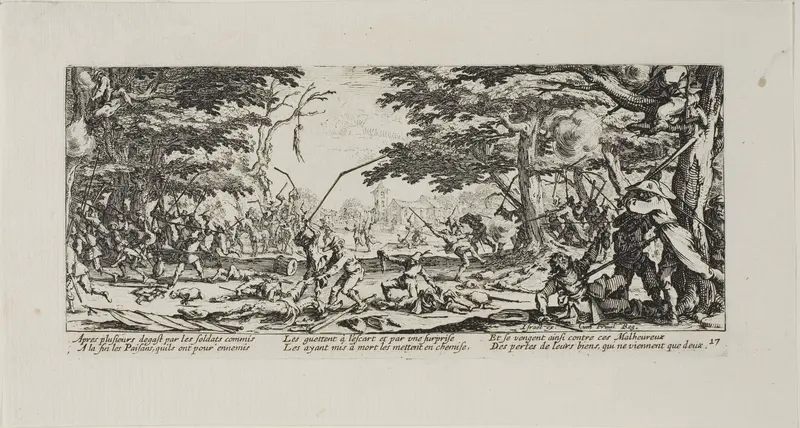 The Peasants Avenge Themselves, plate seventeen from The Miseries of War