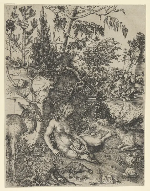 The Penance of Saint John Chrisostom Wall Art by Lucas Cranach the Elder - High-Resolution Digital Print