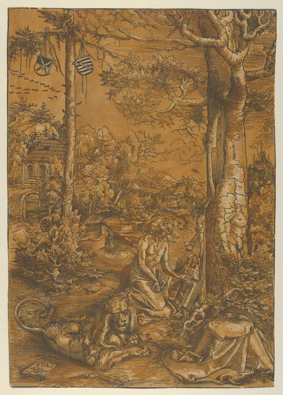 The Penitence of St. Jerome Wall Art by Lucas Cranach the Elder - High-Resolution Digital Print