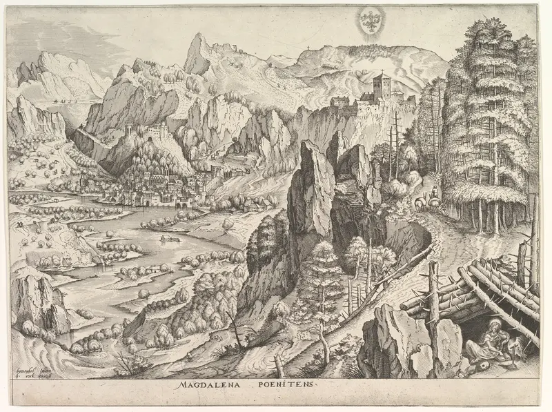 The Penitent Magdalene (Magdalena Poenitens), from "The Large Landscapes"