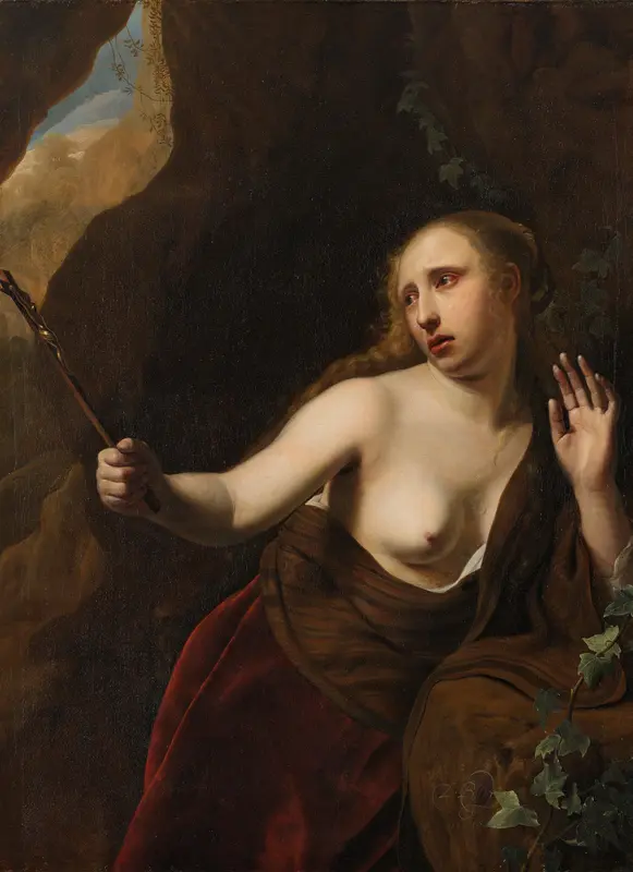 The Penitent Mary Magdalene Wall Art by Dirck Bleker - High-Resolution Digital Print
