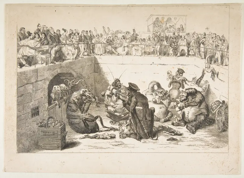 The People Delivered to the Vampire Taxes, from "L'Association Mensuelle no. 10" Wall Art by Association Mensuelle - High-Resolution Digital Print