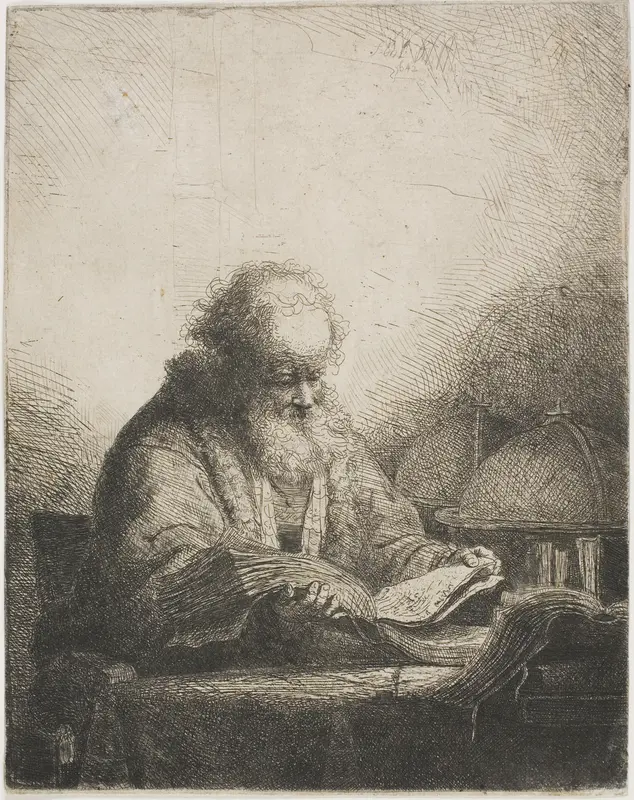 The Philosopher Wall Art by Ferdinand Bol - High-Resolution Digital Print