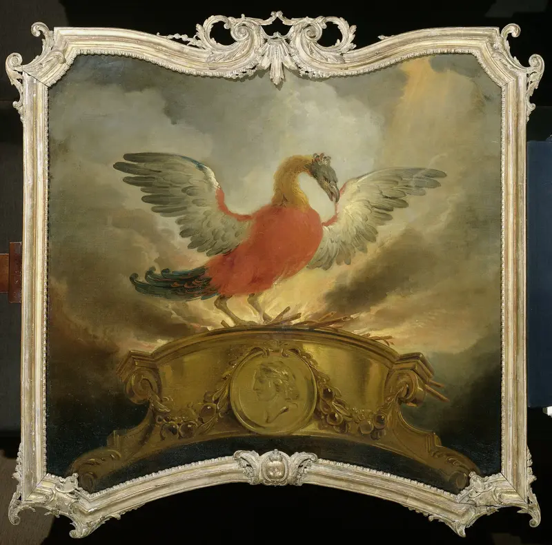The Phoenix Wall Art by Cornelis Troost - High-Resolution Digital Print