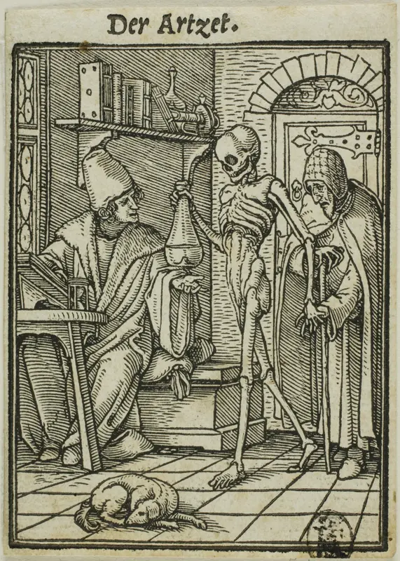 The Physician Wall Art by Hans Holbein, the younger - High-Resolution Digital Print