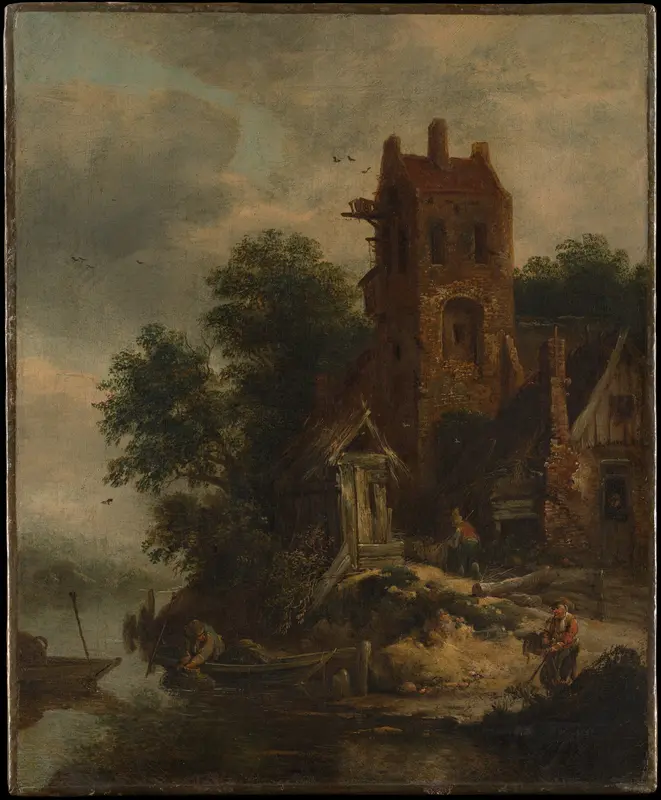 The Pigeon House Wall Art by Roelof van Vries - High-Resolution Digital Print