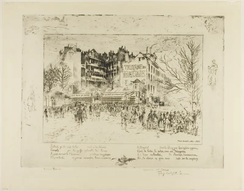 The Place des Martyrs and the Jailhouse Tavern