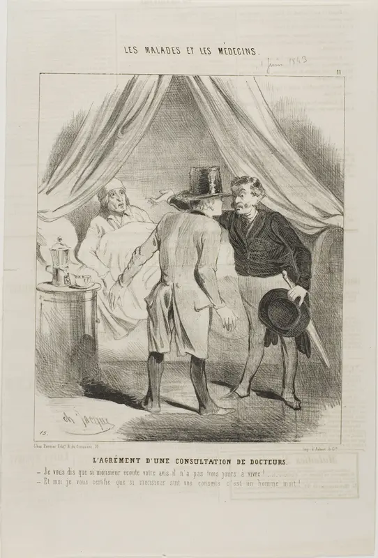 The Pleasure of a Doctors' Consultation (plate 11)