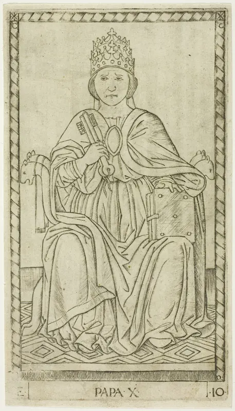 The Pope, plate ten from The Ranks and Conditions of Men