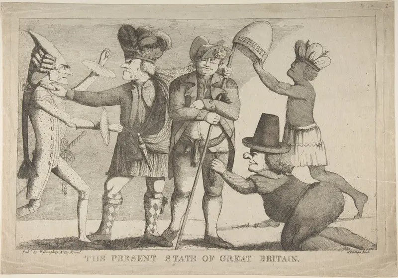 The Present State of Great Britain Wall Art by James Phillips - High-Resolution Digital Print