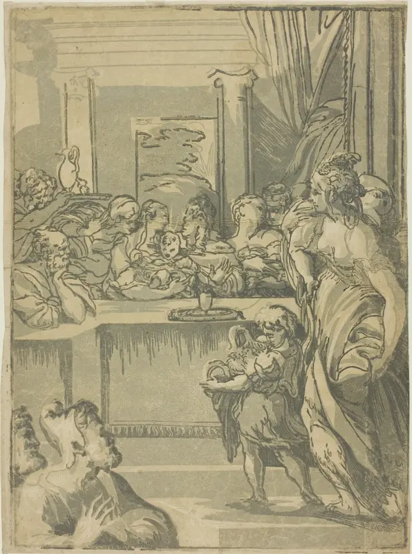 The Presentation in the Temple Wall Art by Niccolò Vicentino - High-Resolution Digital Print