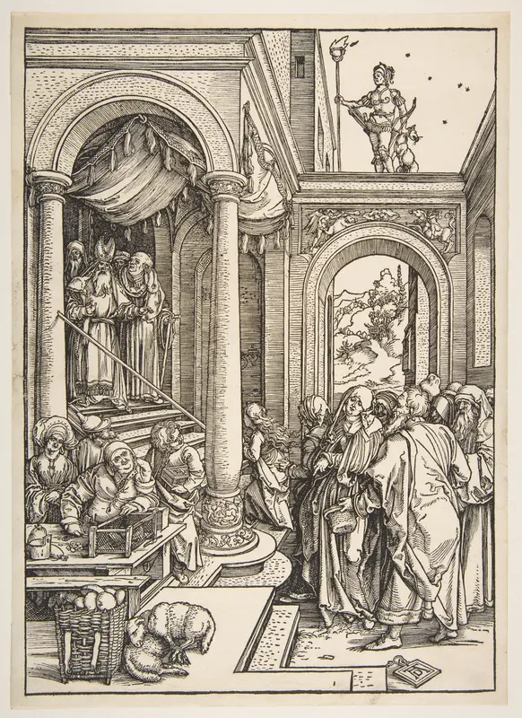 The Presentation of the Virgin in the Temple, from "The Life of the Virgin"