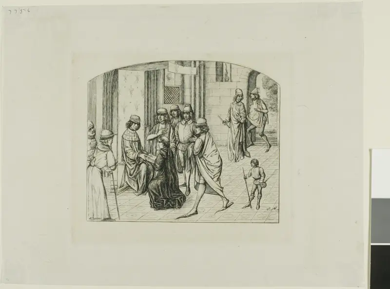 The Printer Valère Maxime being Presented to King Louis XI