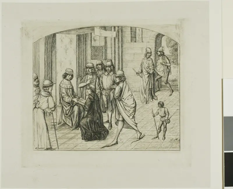 The Printer Valère Maxime Presented to King Louis XI