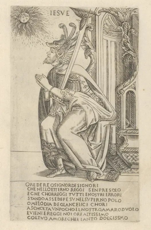 The Prophet Joshua, from Prophets and Sibyls Wall Art by Francesco Rosselli - High-Resolution Digital Print