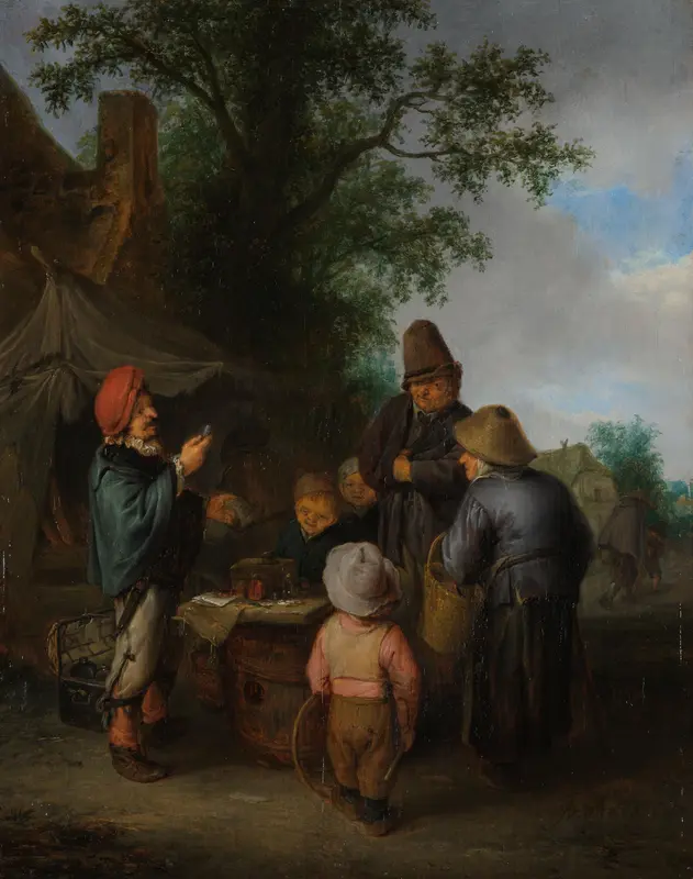 The Quacksalver Wall Art by Unknown - High-Resolution Digital Print