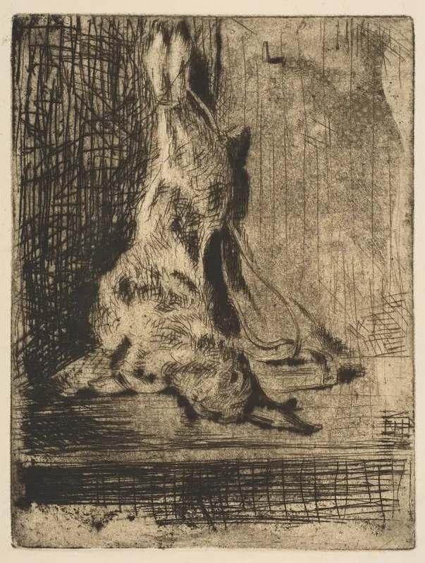The Rabbit Wall Art by Edouard Manet - High-Resolution Digital Print