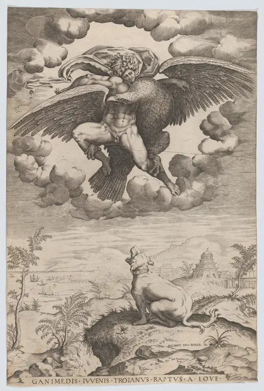 The Rape of Ganymede Wall Art by Anonymous - High-Resolution Digital Print