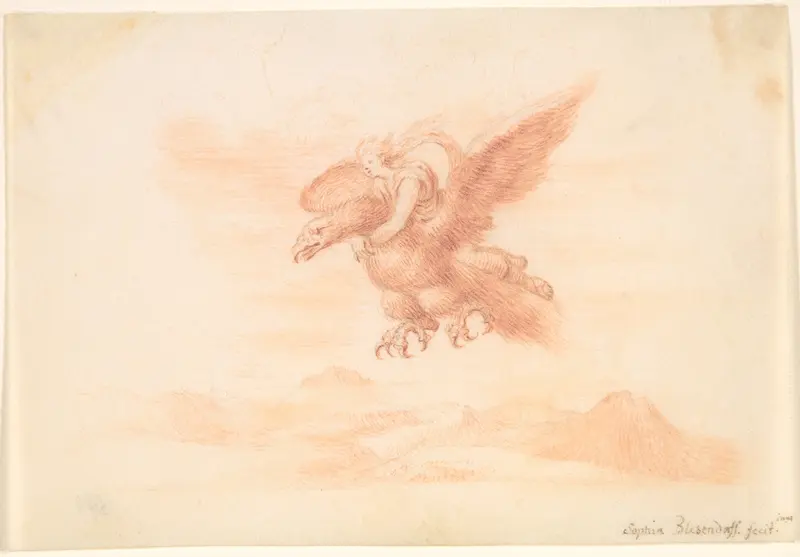 The Rape of Ganymede Wall Art by Sophia Blesendorf - High-Resolution Digital Print