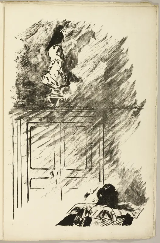 The Raven on the Bust of Pallas ("Perched upon a bust of Pallas..."), from The Raven (Le Corbeau)