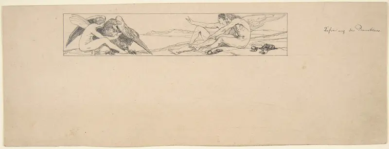 The Release of Prometheus Wall Art by Max Klinger - High-Resolution Digital Print